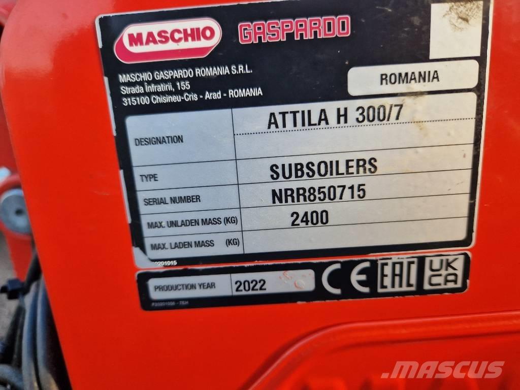 Maschio Attila 300/7 Cultivators