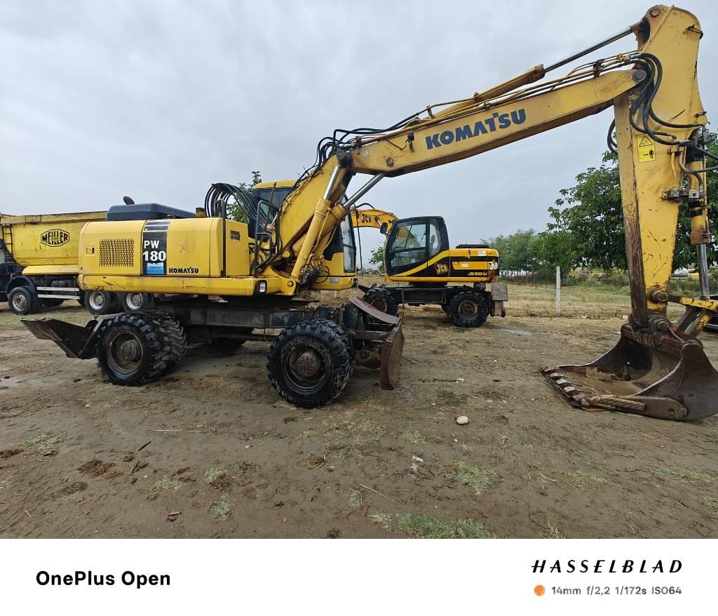 Komatsu PW 180 Booms and arms