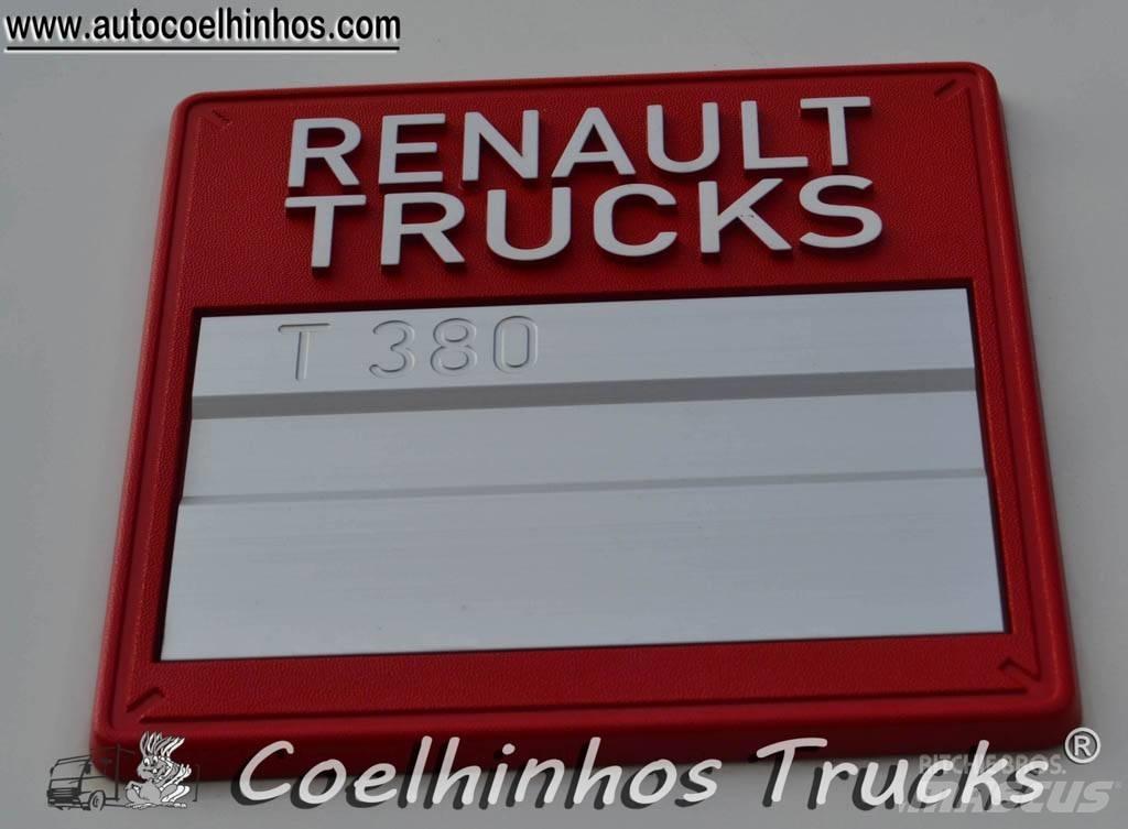 Renault T 380 Tautliner/curtainside trucks