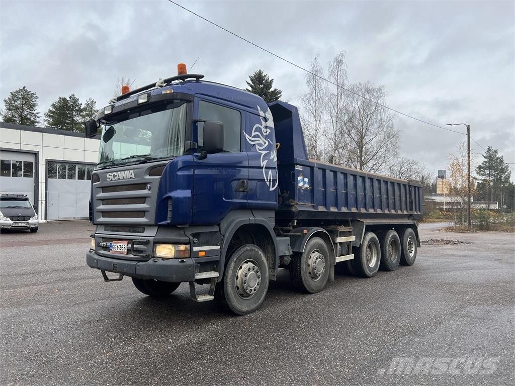 Scania R470 10x4 Tipper trucks