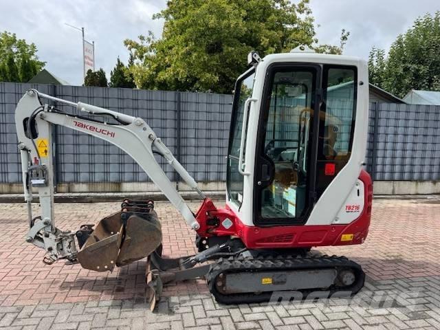Takeuchi TB 216 Mini excavators < 7t