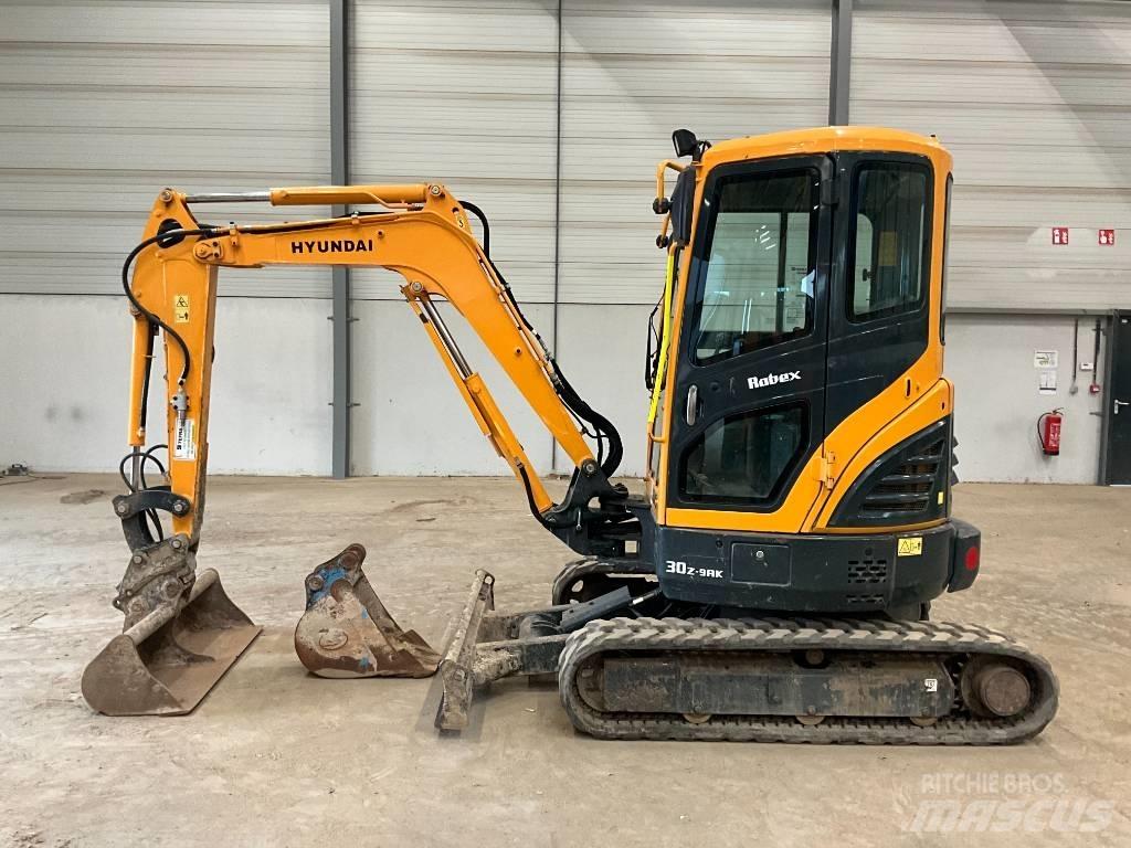 Hyundai 30 Z-9 AK Mini excavators < 7t