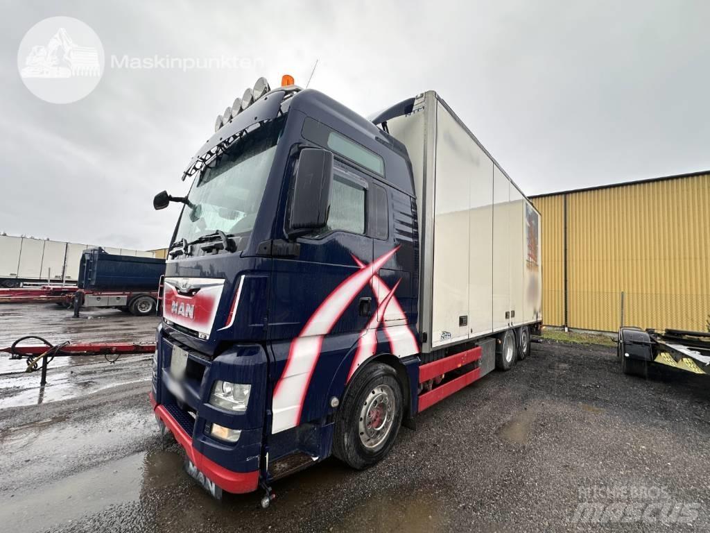 MAN TGX 26.480 Van Body Trucks