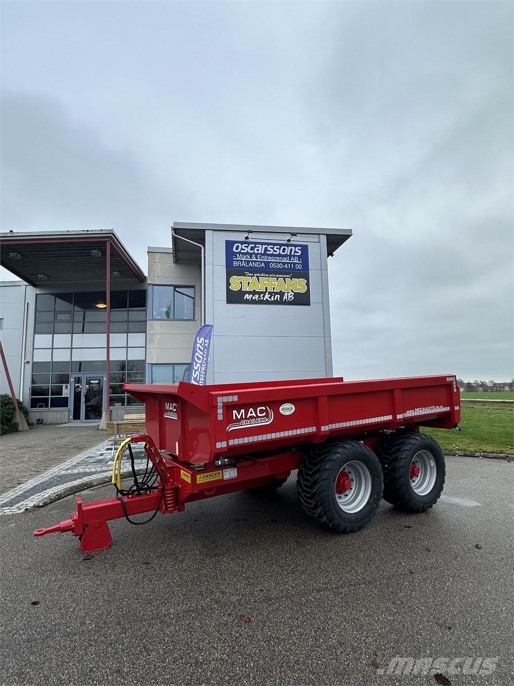 MAC GP12 Tipper trailers