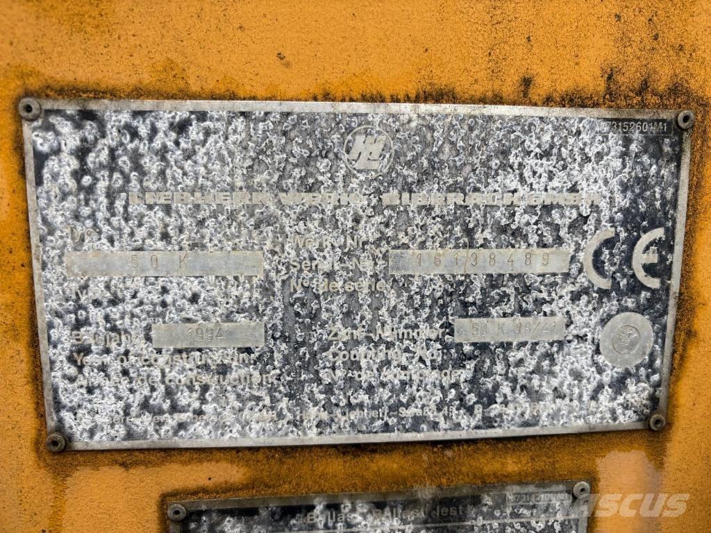 Liebherr 50 K Tower cranes