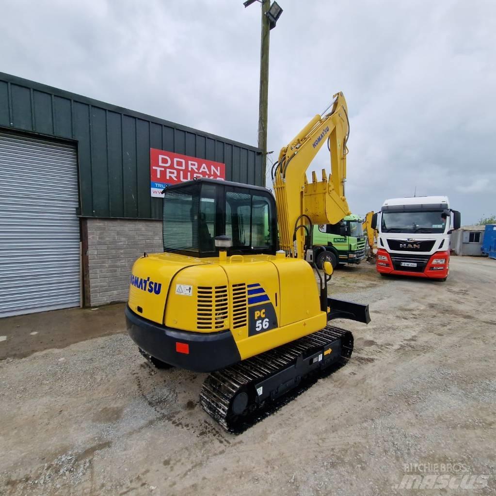 Komatsu PC56-7 Mini excavators < 7t