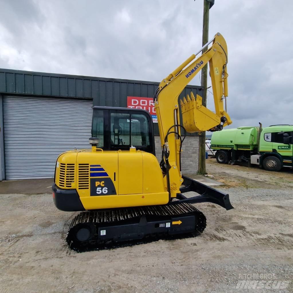 Komatsu PC56-7 Mini excavators < 7t