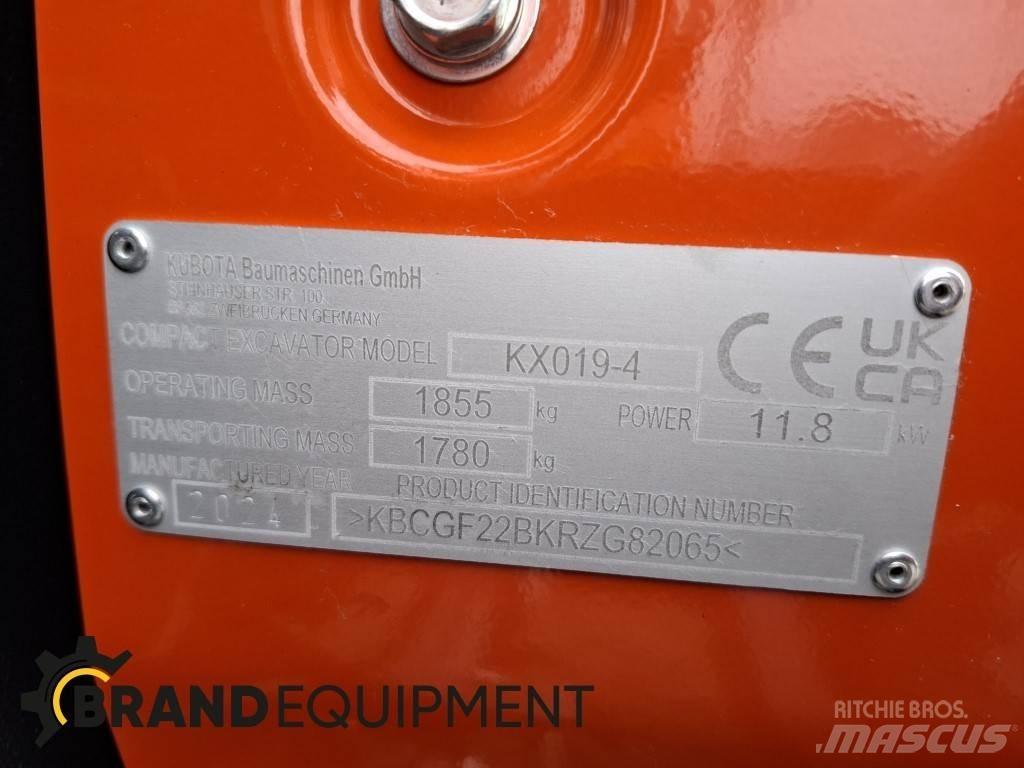 Kubota KX019-4 Mini excavators < 7t