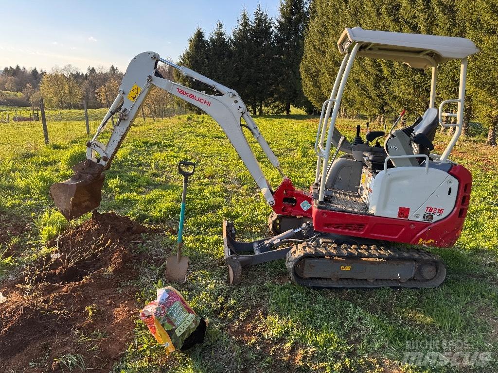 Takeuchi TB 216 Mini excavators < 7t