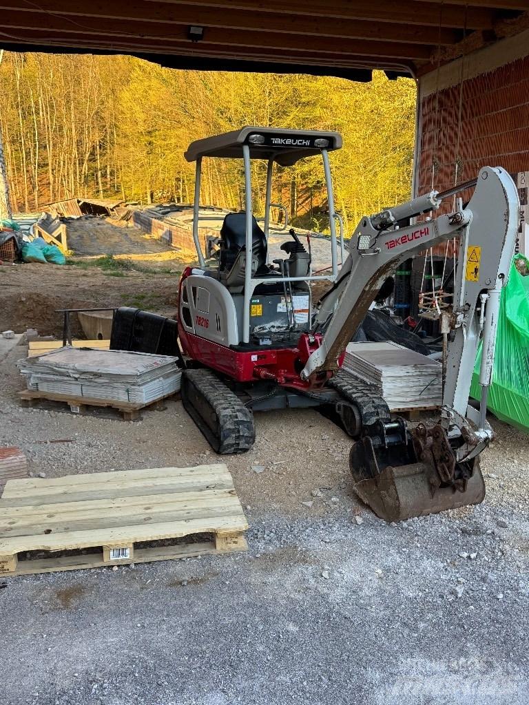 Takeuchi TB 216 Mini excavators < 7t