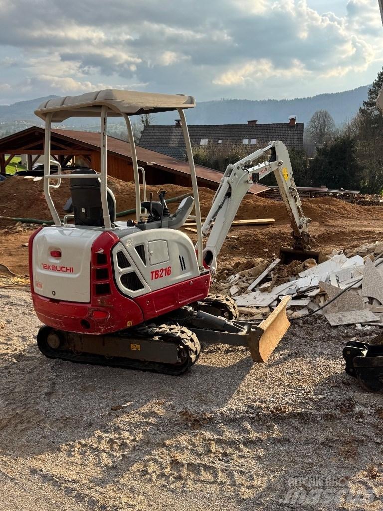 Takeuchi TB 216 Mini excavators < 7t