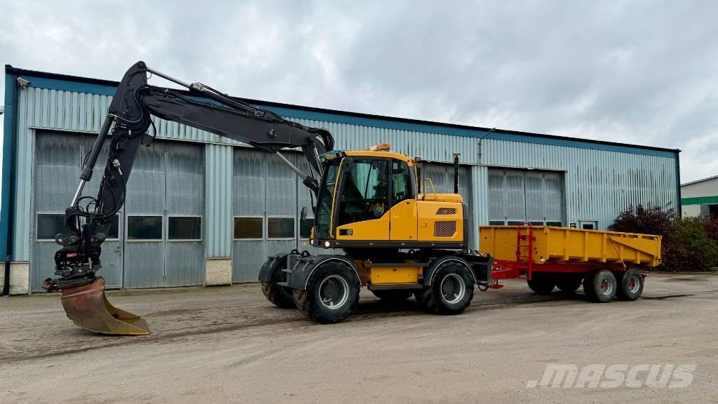 Volvo EW 140 D Wheeled excavators