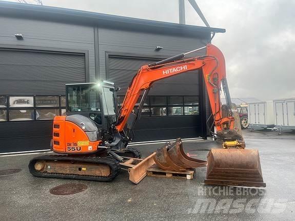 Hitachi ZX55u Mini excavators < 7t