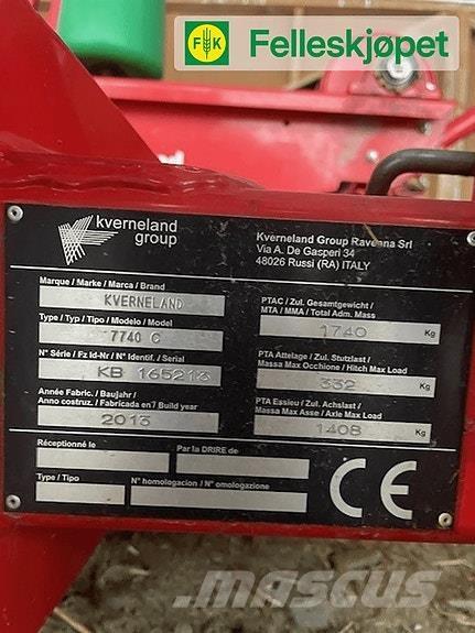 Kverneland 7740C Wrappers