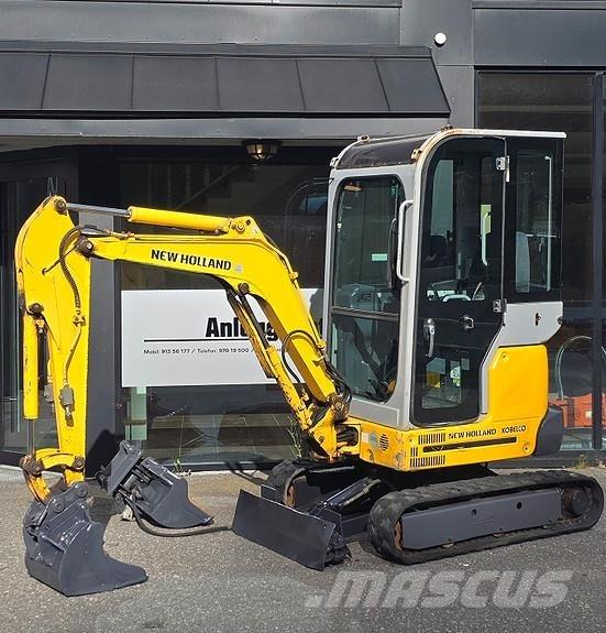 New Holland E18SR Mini excavators < 7t