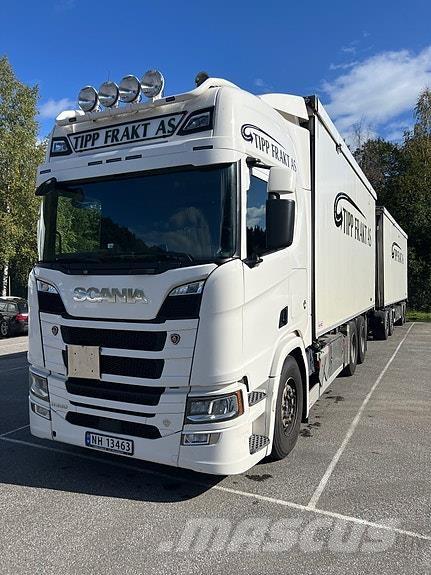 Scania R660 Van Body Trucks