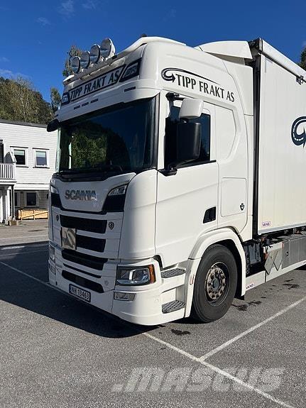 Scania R660 Van Body Trucks