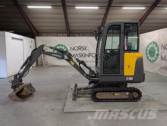 Volvo ECR18D Mini excavators < 7t