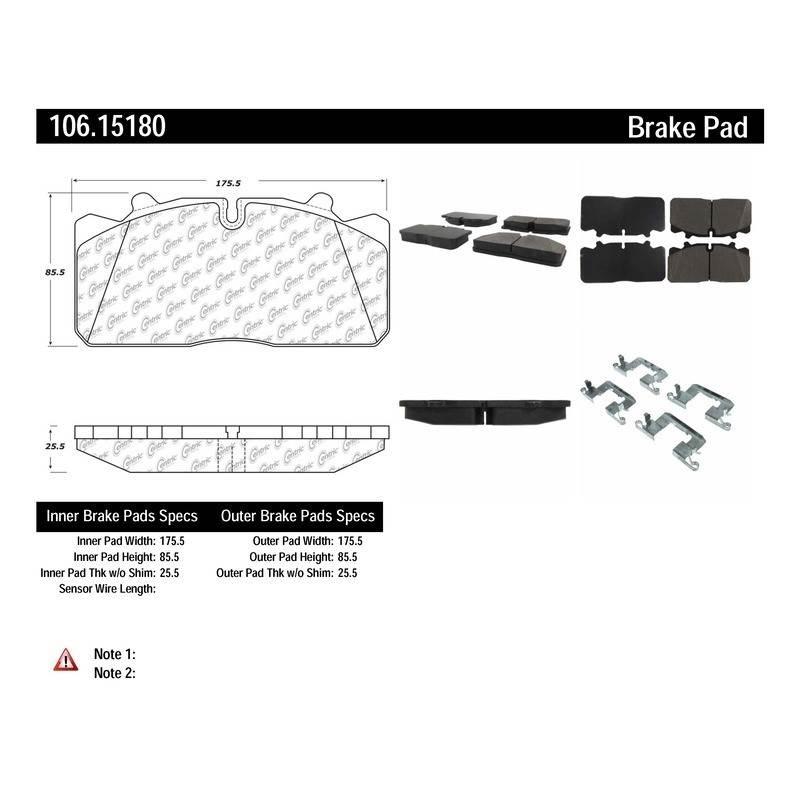  Centric Brakes
