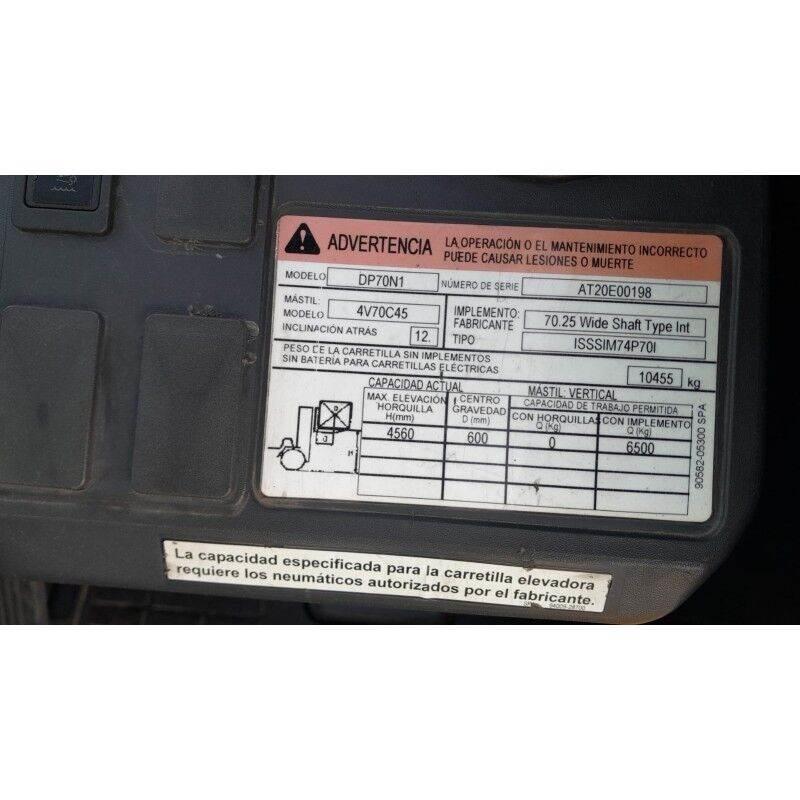 CAT DP70N1 Rough terrain truck