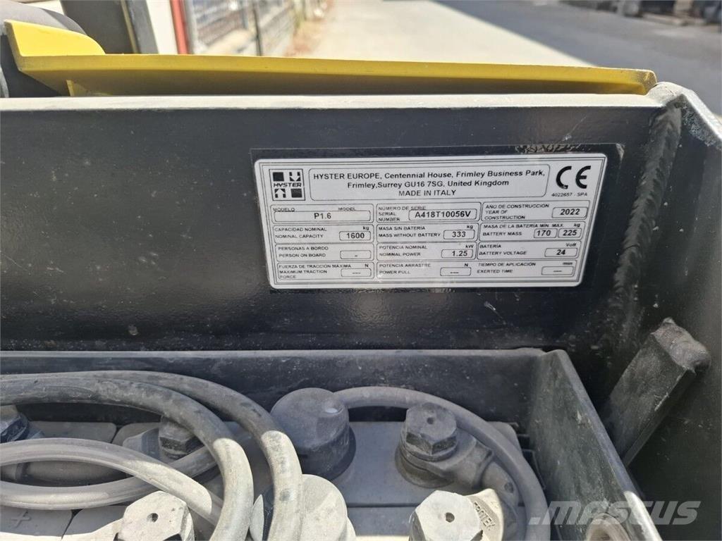 Hyster P1.6 Others