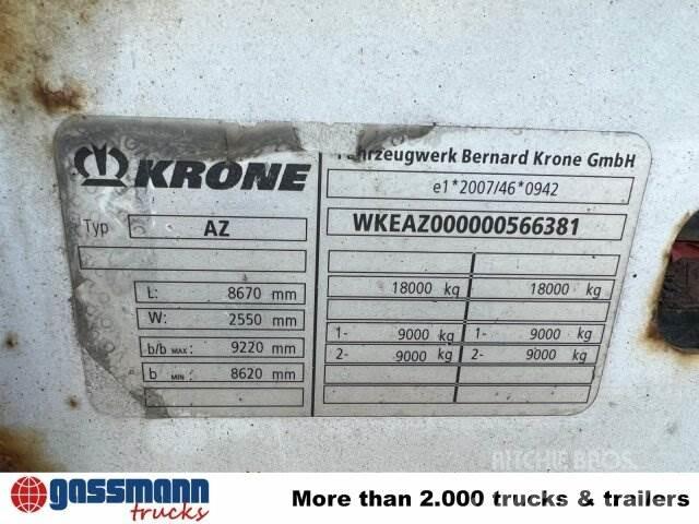 Krone AZP 18 Tautliner/curtainside trailers