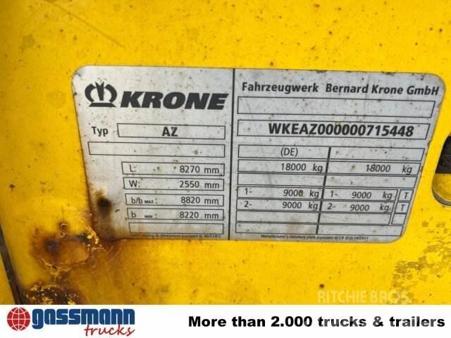 Krone AZP 18 Tautliner/curtainside trailers