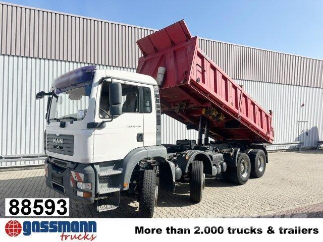 MAN TGA 35.400 8x4 BB Tipper trucks