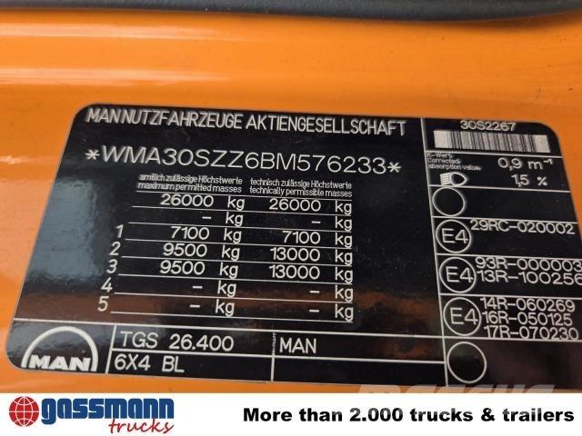 MAN TGS 26.400 6X4 BL Chassis Cab trucks