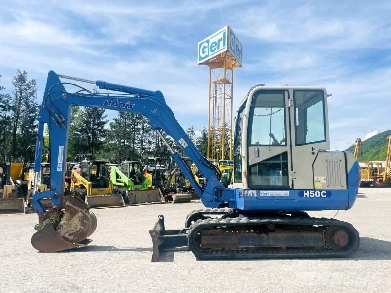 Hanix H50C Mini excavators < 7t