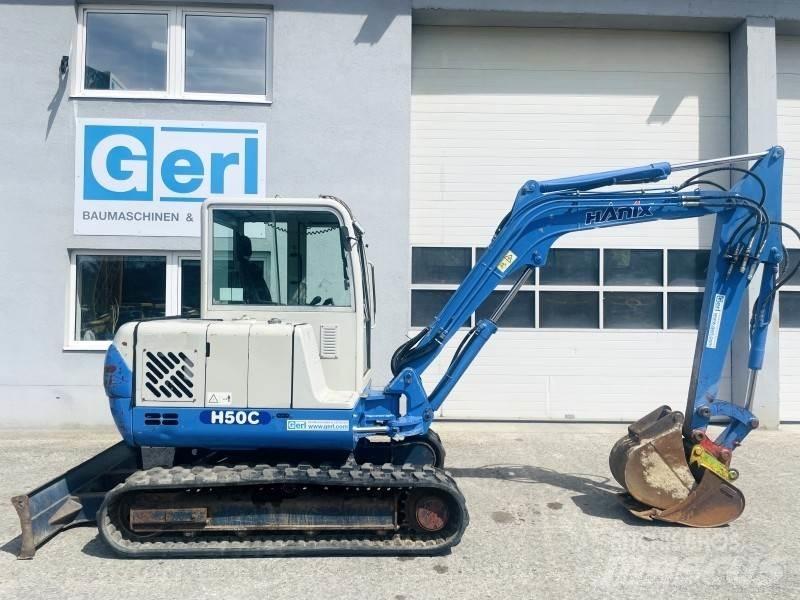 Hanix H50C Mini excavators < 7t