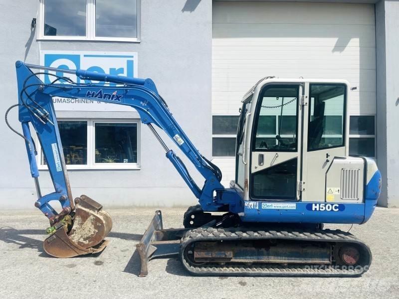Hanix H50C Mini excavators < 7t