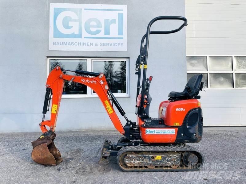 Kubota K008-3 Mini excavators < 7t
