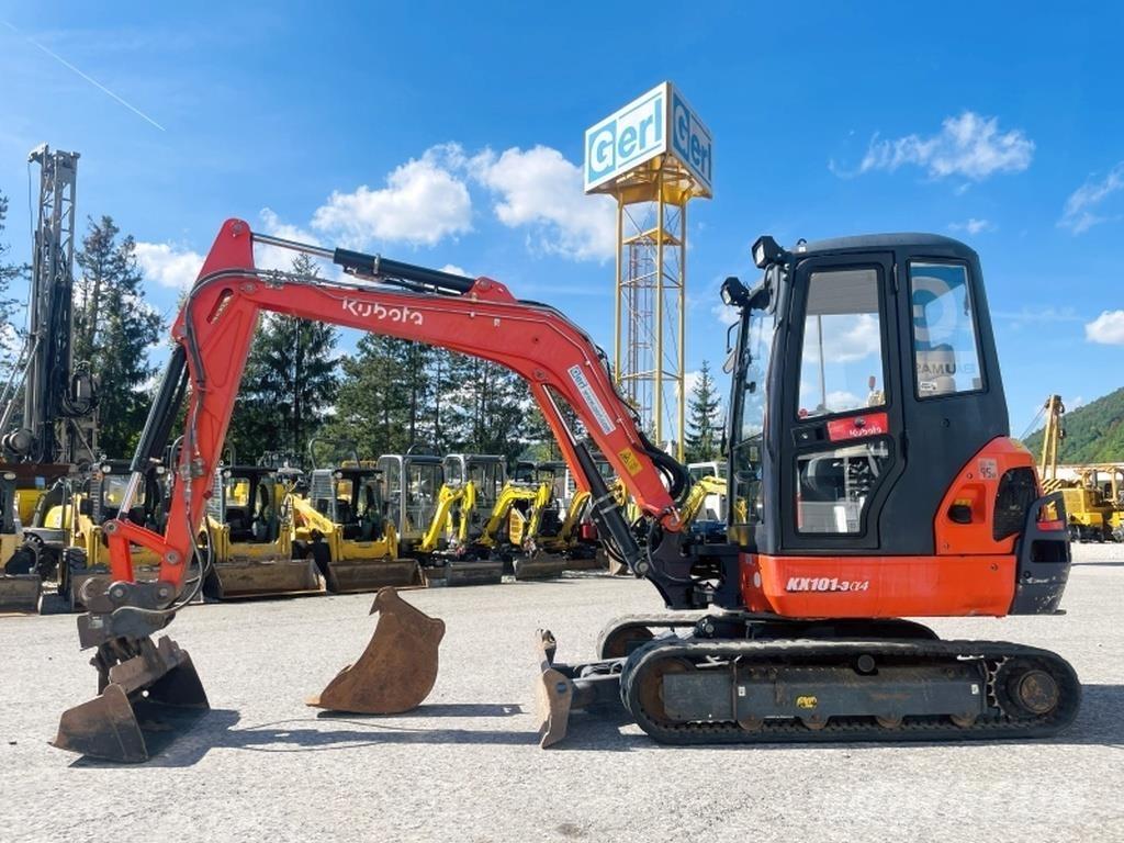 Kubota KX101-3a Mini excavators < 7t