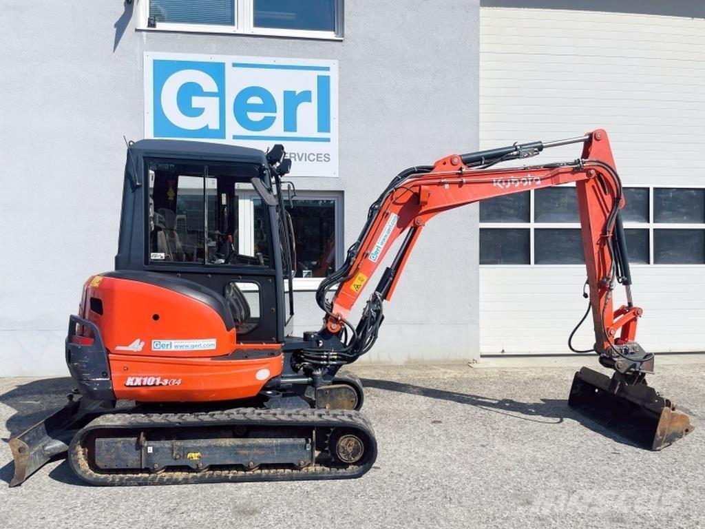 Kubota KX101-3a Mini excavators < 7t