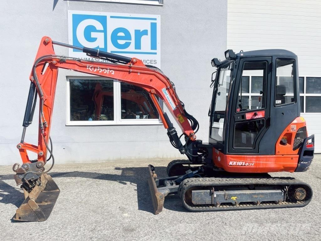 Kubota KX101-3a Mini excavators < 7t