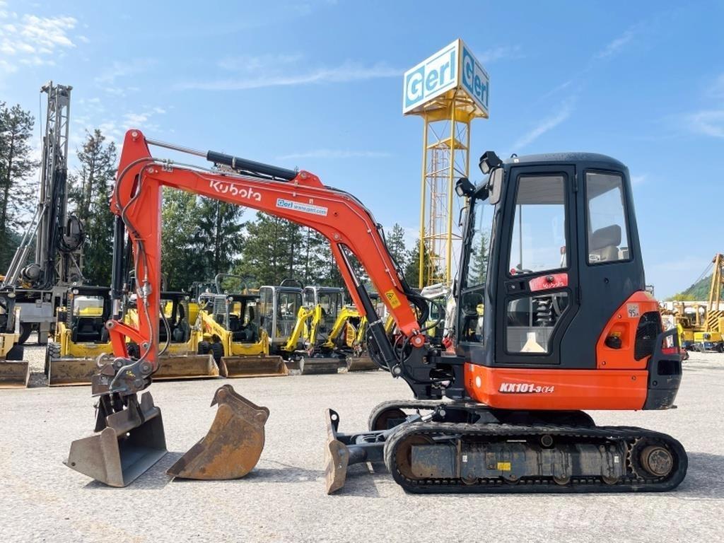 Kubota KX101-3a Mini excavators < 7t