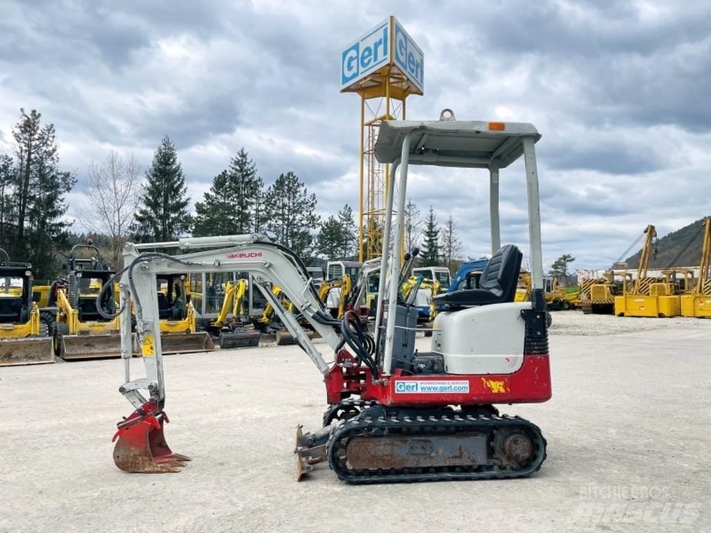 Takeuchi TB108 Mini excavators < 7t