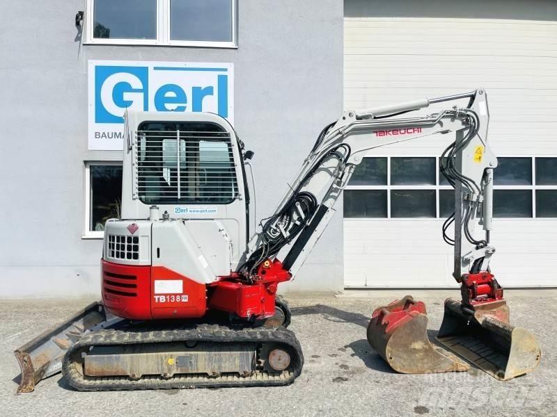 Takeuchi TB138FR Mini excavators < 7t