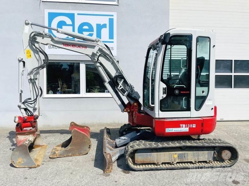 Takeuchi TB138FR Mini excavators < 7t