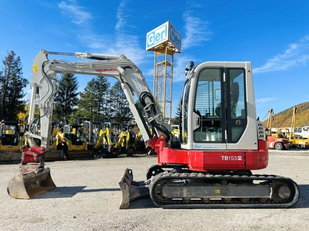 Takeuchi TB153FR Mini excavators < 7t