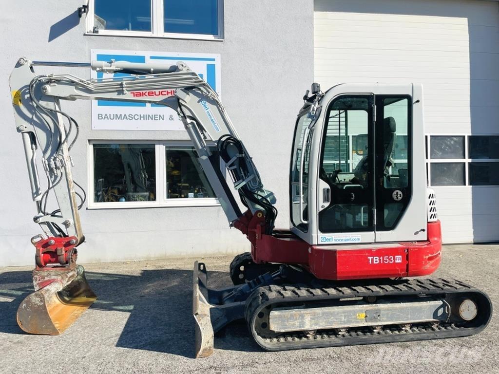Takeuchi TB153FR Mini excavators < 7t