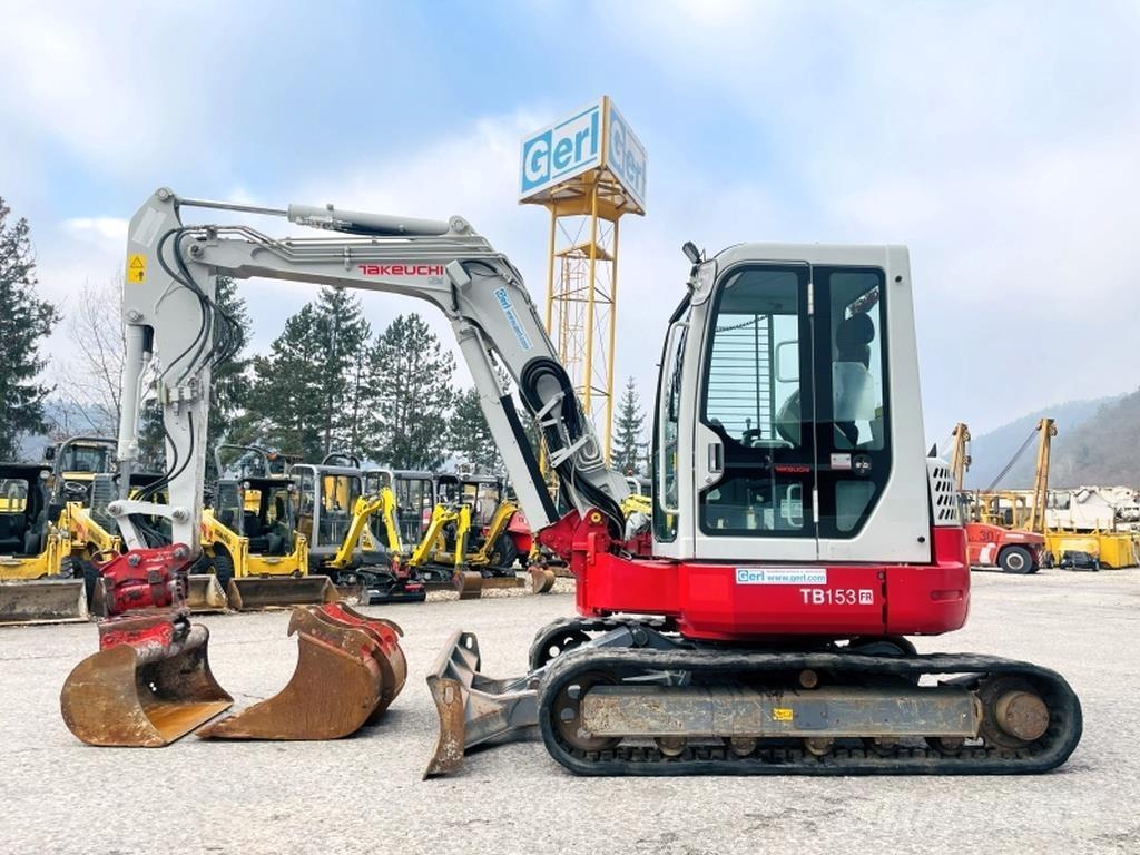 Takeuchi TB153FR Mini excavators < 7t