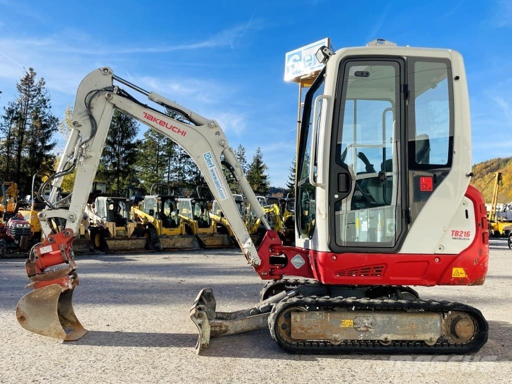 Takeuchi TB216 Mini excavators < 7t