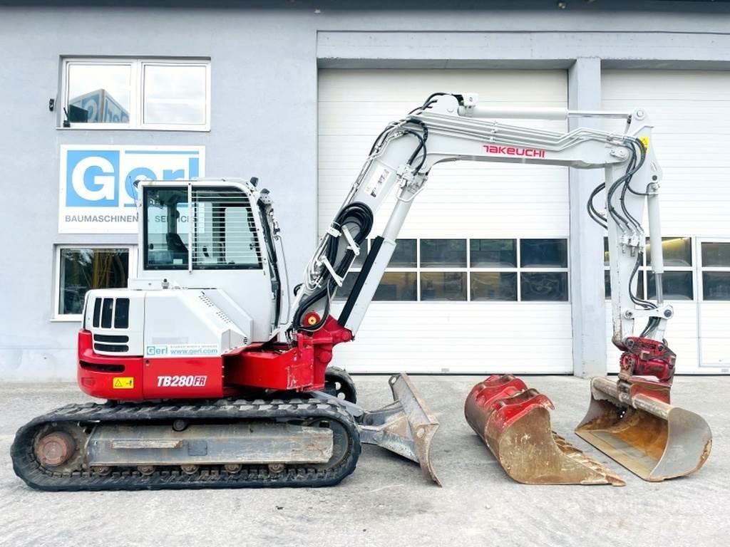 Takeuchi TB280FR Mini excavators < 7t