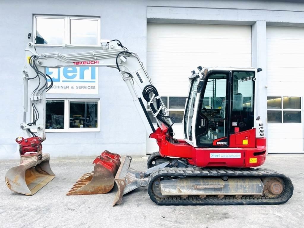 Takeuchi TB280FR Mini excavators < 7t