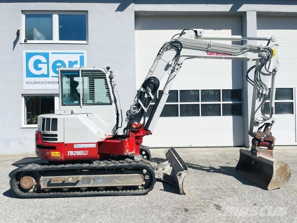 Takeuchi TB280FR Mini excavators < 7t