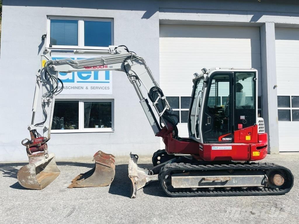 Takeuchi TB280FR Mini excavators < 7t