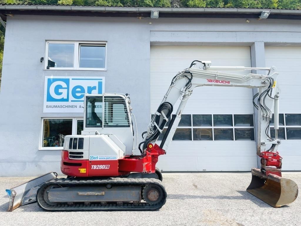 Takeuchi TB280FR Mini excavators < 7t