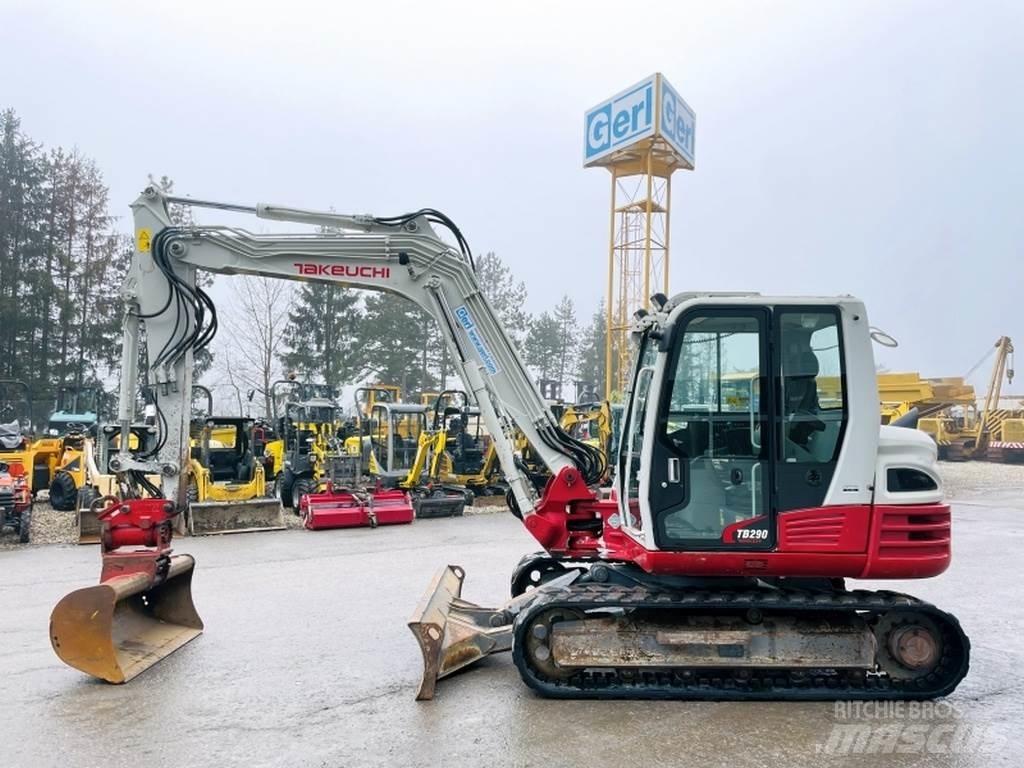 Takeuchi TB290 Mini excavators < 7t
